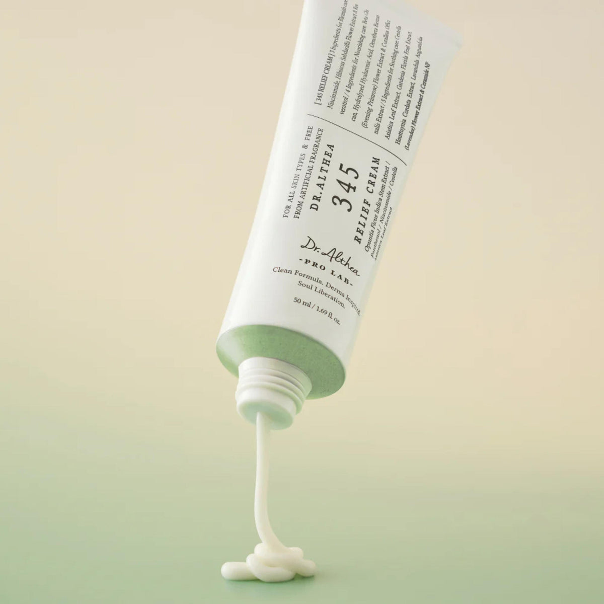 Dr.Althea 345 Relief Cream | Korean Moisturizer for Sensitive & Acne-Prone Skin | 50ml